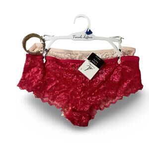 French Affair Boyshort Lace Panties